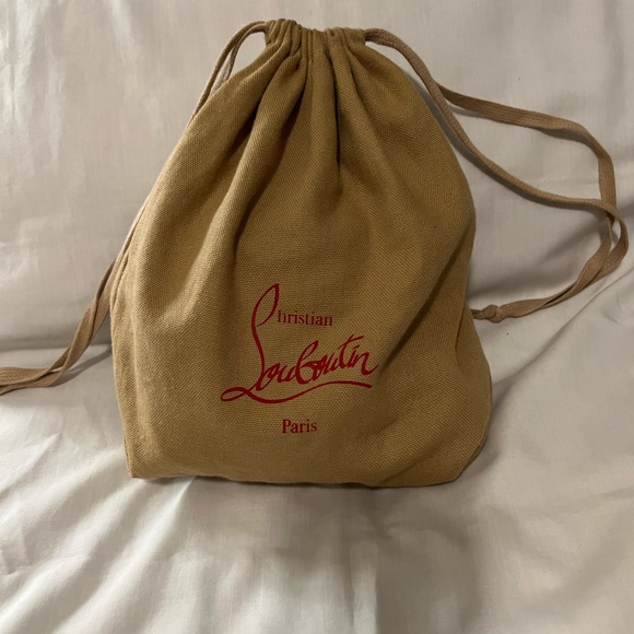 Christian Louboutin Men's Explorafunk Keyring Studded Crossbody Bag - Picture 8 of 12